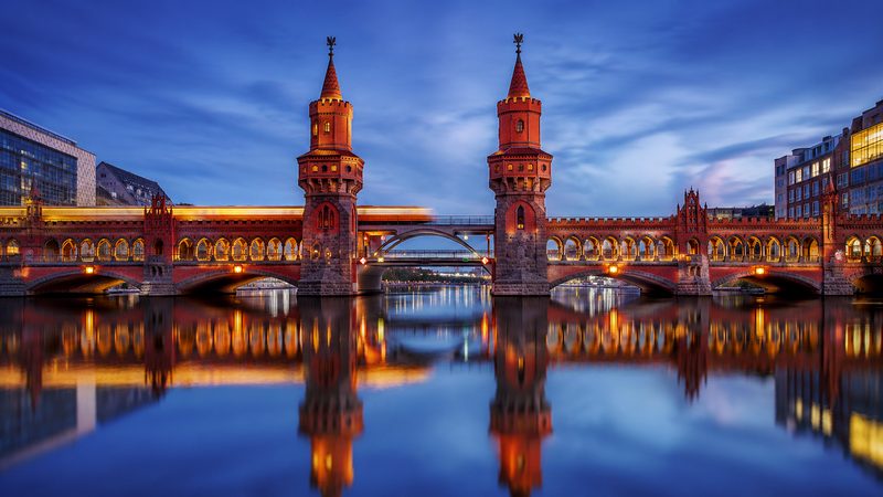 Oberbaumbrücke über die Spree