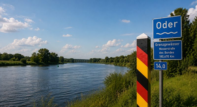 Weites Grenzgewässer
